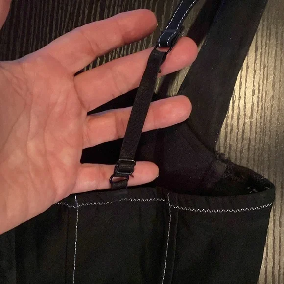 Black bustier with lace up front - Picture 6 of 10